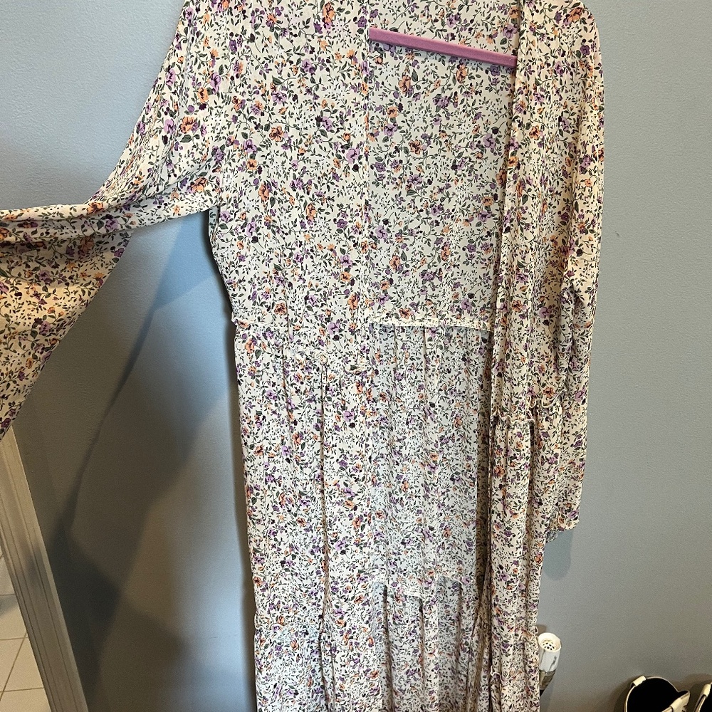 Pink Lilly open duster